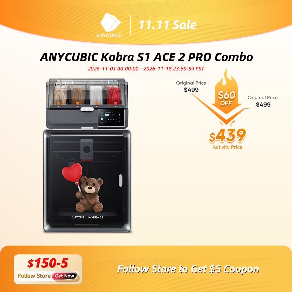 3D Printing Online Service - Anycubic Kobra S1 ACE 2 Pro