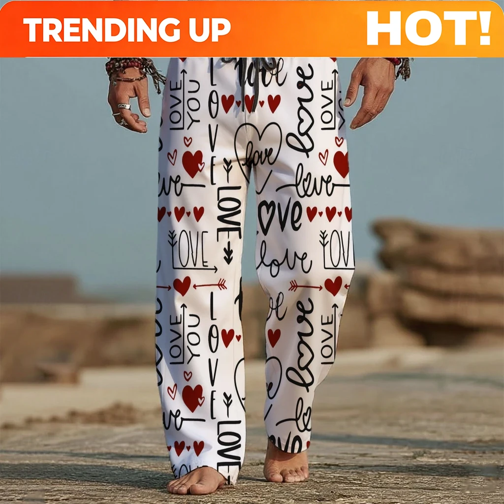 3D Printing Custom - Customization 2026 Men's 3D Print Valentine's