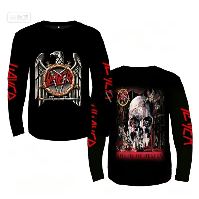 3D Long Sleeve Rock Slayer Ban - 3D Printing Custom ulasan dan harga
