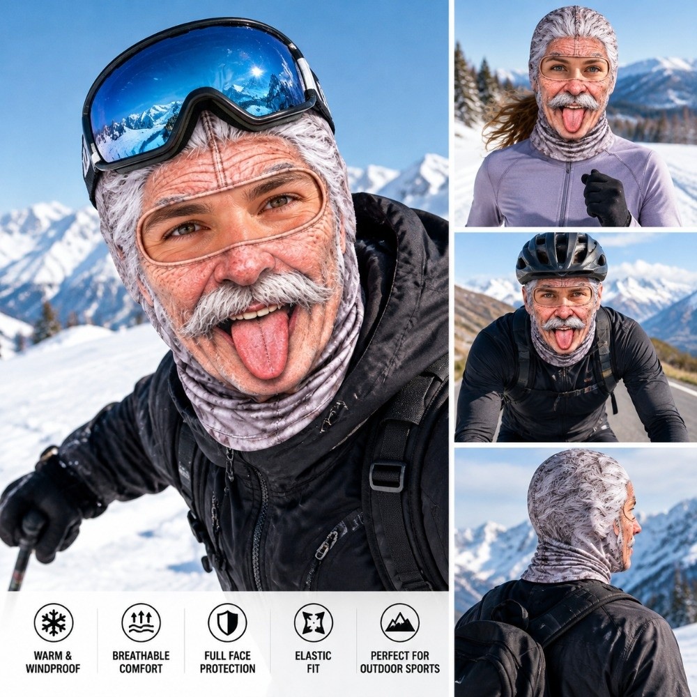 Realistic Print Realistic Face - 3D Printing Mask ulasan dan harga
