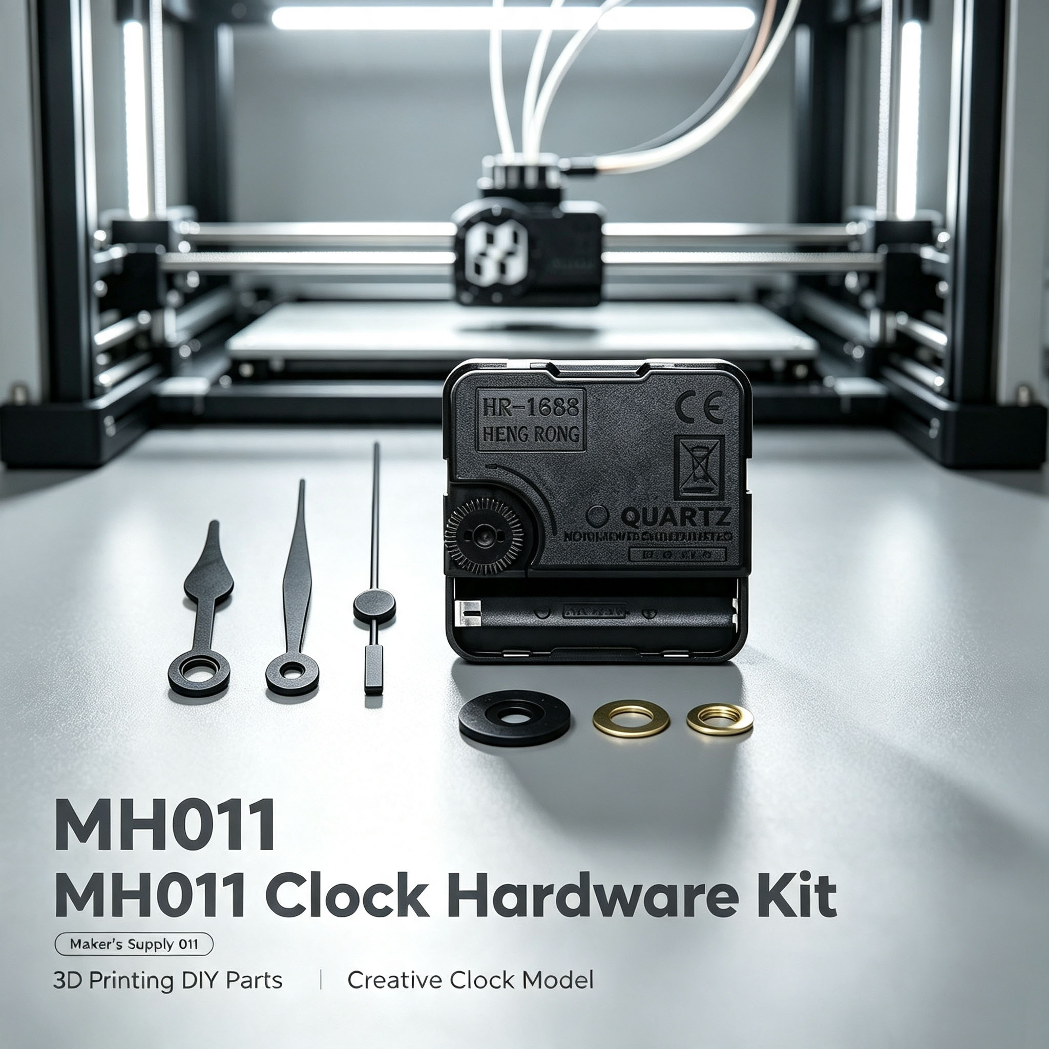 For Bambu Lab MH011 Clock Comp - 3D Printing Bambu Lab ulasan dan harga