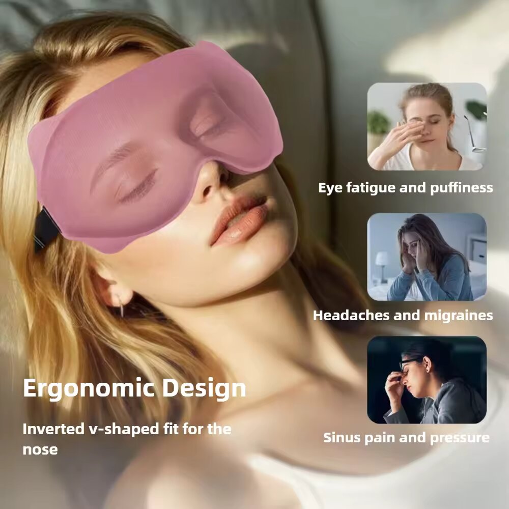 3D Sleeping Mask Block Out Lig - 3D Printing Mask ulasan dan harga
